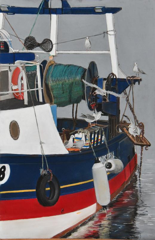 maris stella- le guilvinec.jpg - Pastel / size 60x40 